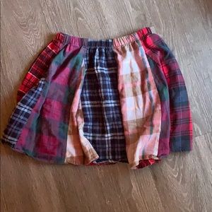 LAST CHANCE Urban Outfitters Flannel Skirt